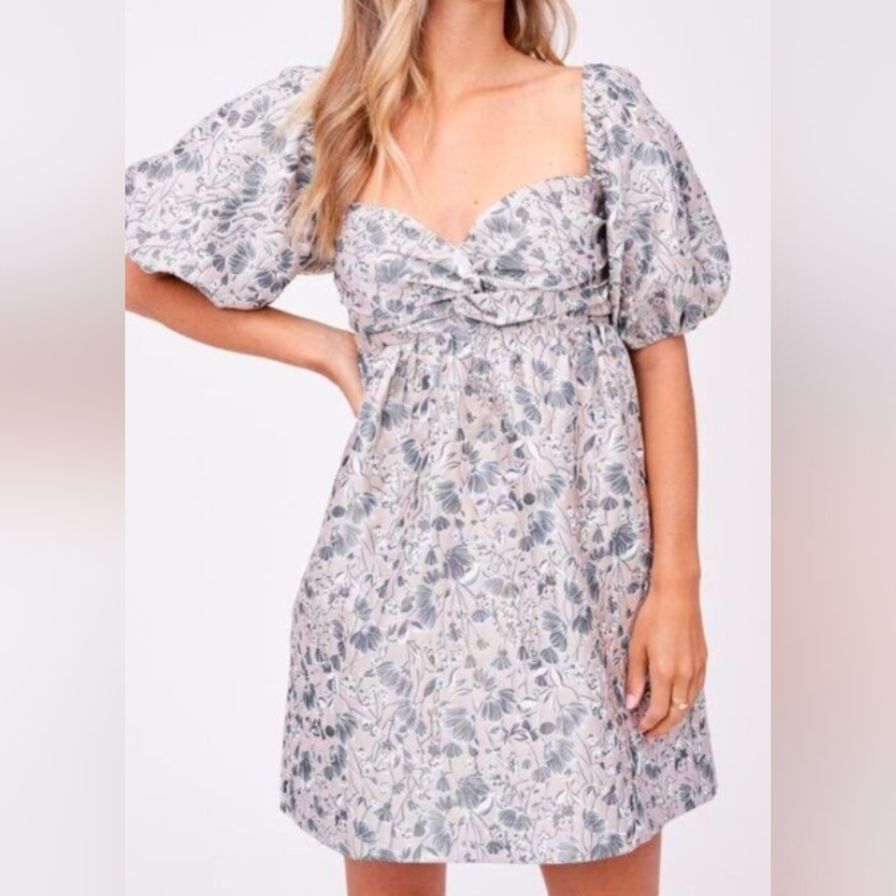 En Saison Poplin Babydoll Dress - Picture 9 of 10